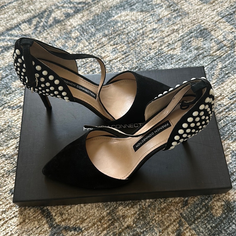 french connection pearl heels